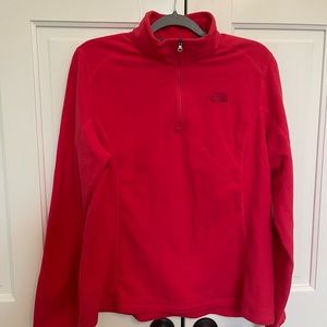 The North Face quarter zip fleece pullover. Size XL